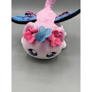 APHMau Butterfly Cat Plush Pink Fairy Kitty Stuffed Animal 7” Plushie